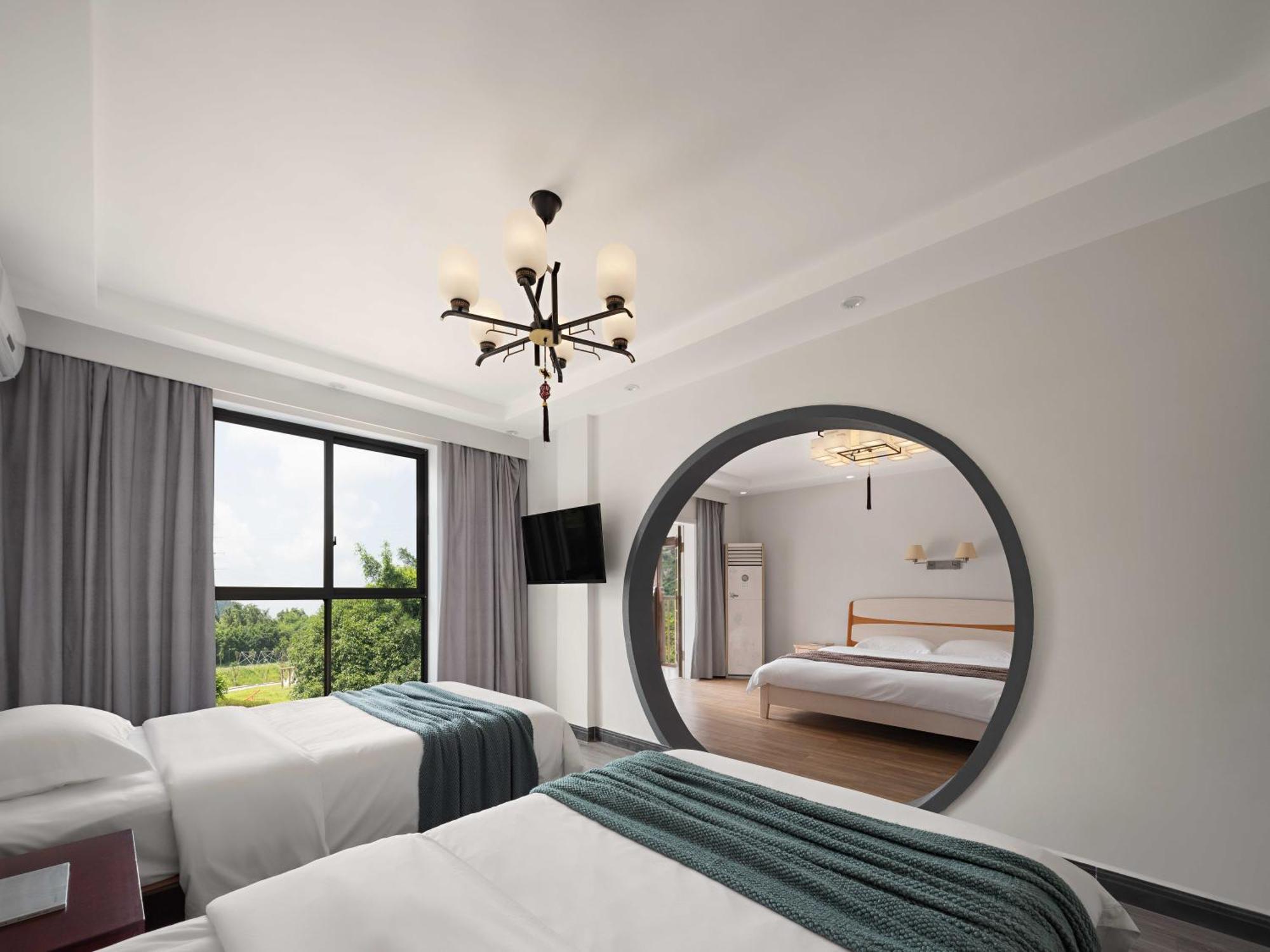 Serene Vale Inn Guilin-Free One Way Pick Up Service To High-Speed Railway Station For 2 Nights 외부 사진